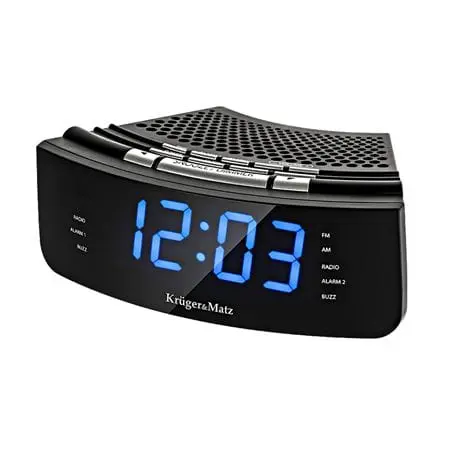 Radio cu Ceas Kruger&Matz | Dual Alarm, Display LED