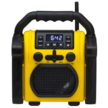 Radio Portabil Adler AD1911 | IPX54, Bluetooth, AUX