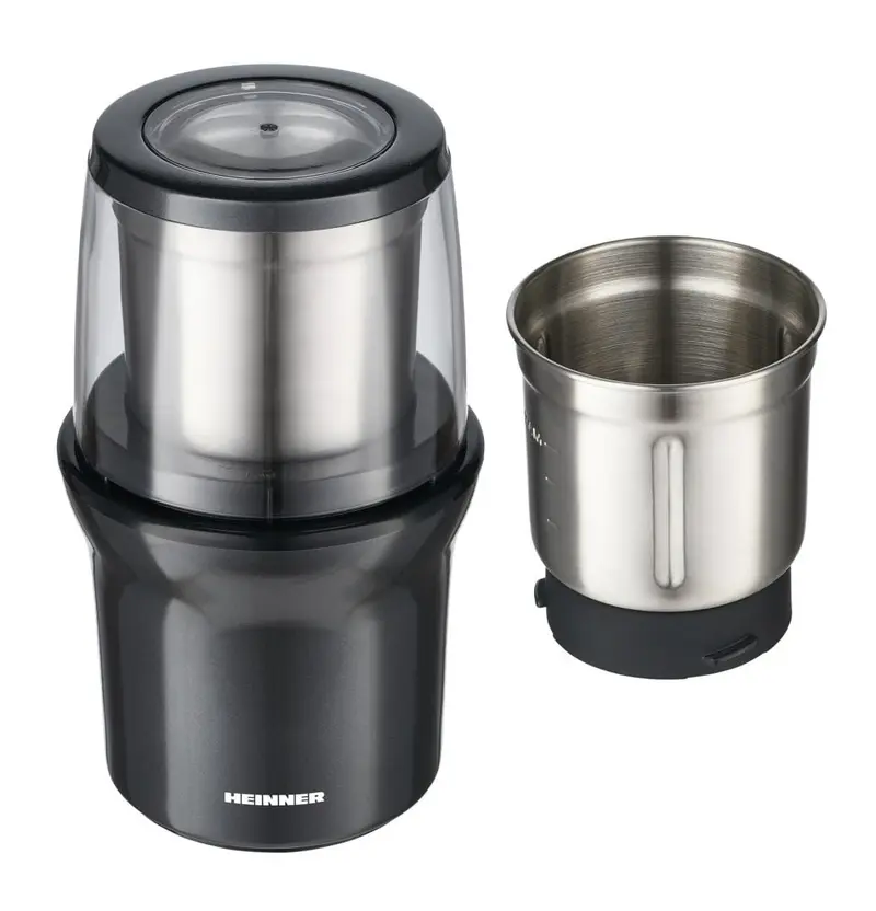 Rasnita Cafea Heinner HCG-200DGIX2 | 200W, Inox
