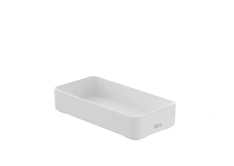 Recipient Accesorii Roca Onda A817671C60 | 75x151x30mm, Plastic, Alb