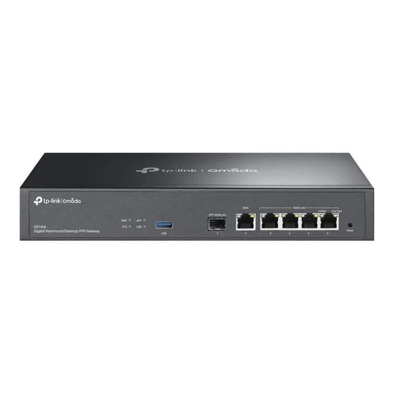 Router TP-Link Omada ER7406 | Multi-WAN, Securitate Avansata, VPN