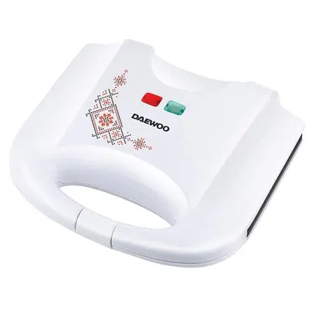 Sandwich Maker Daewoo DSM25TR | 800W, Alb