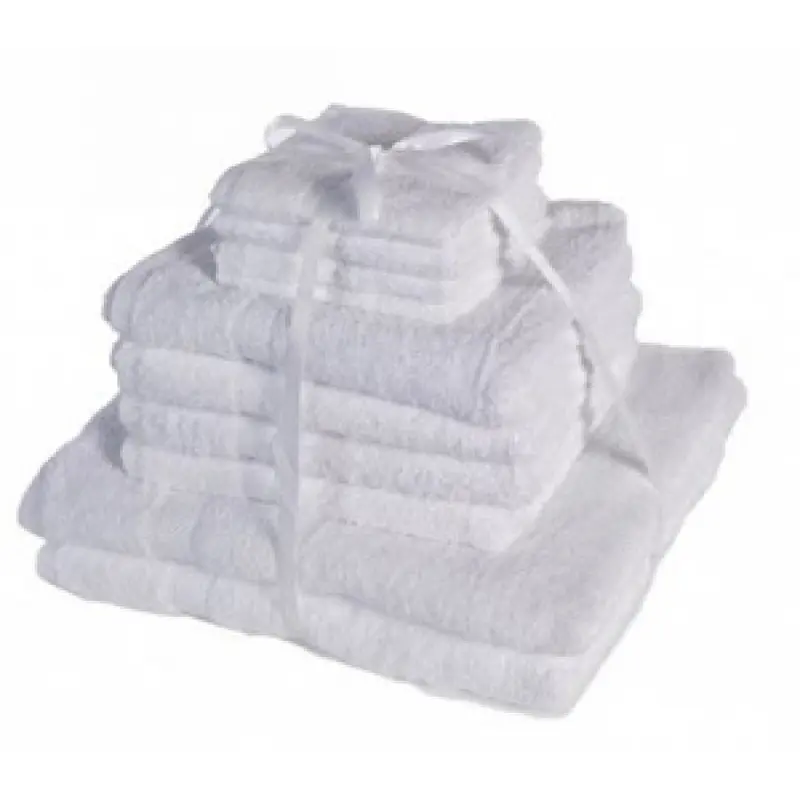 Set 6 prosoape 100% bumbac pieptanat pakistanez