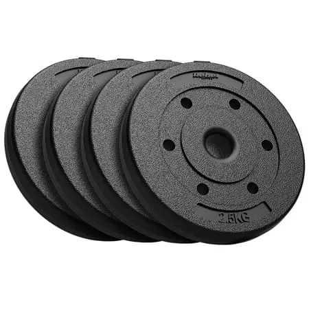 Set Discuri Greutate Rebel Active RBA-2101 | Compozit, 4x2.5kg