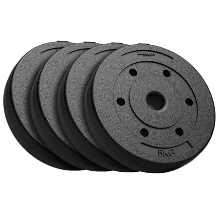 Set Discuri Greutate Rebel Active RBA-2102 | 4x5kg, Compozit
