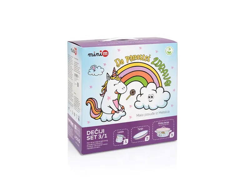 Set Oale Metalac '367537 | Alb