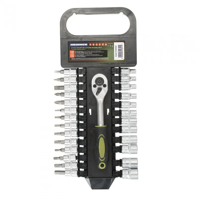Set Scule Heinner CTSM020 | 27 Piese, 1/4", CR-V