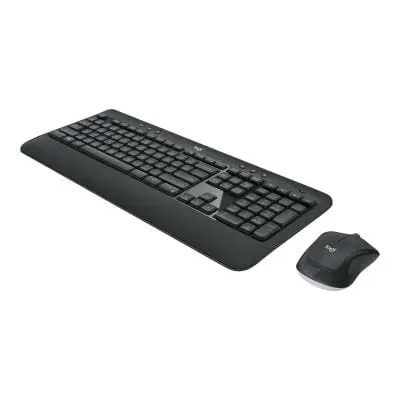 Set Tastatura si Mouse Wireless Logitech MK540 | Layout DE, Wireless 2.4GHz, Negru