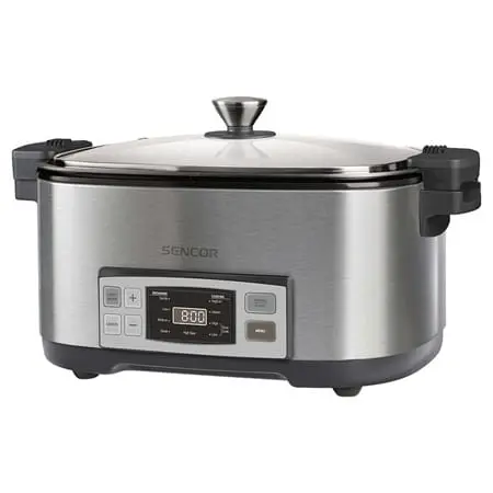Slow Cooker Sencor SPR5500SS | 6L, 320W, Digital, Inox