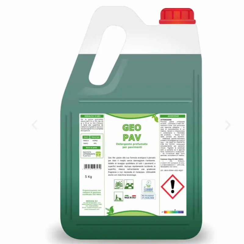 Soluție de Curățat Podele Ecolabel Geo Pav 5 Litri