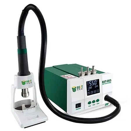 Statie Lipire SMD Lechpol BST-863 | Profesionala, Display Digital