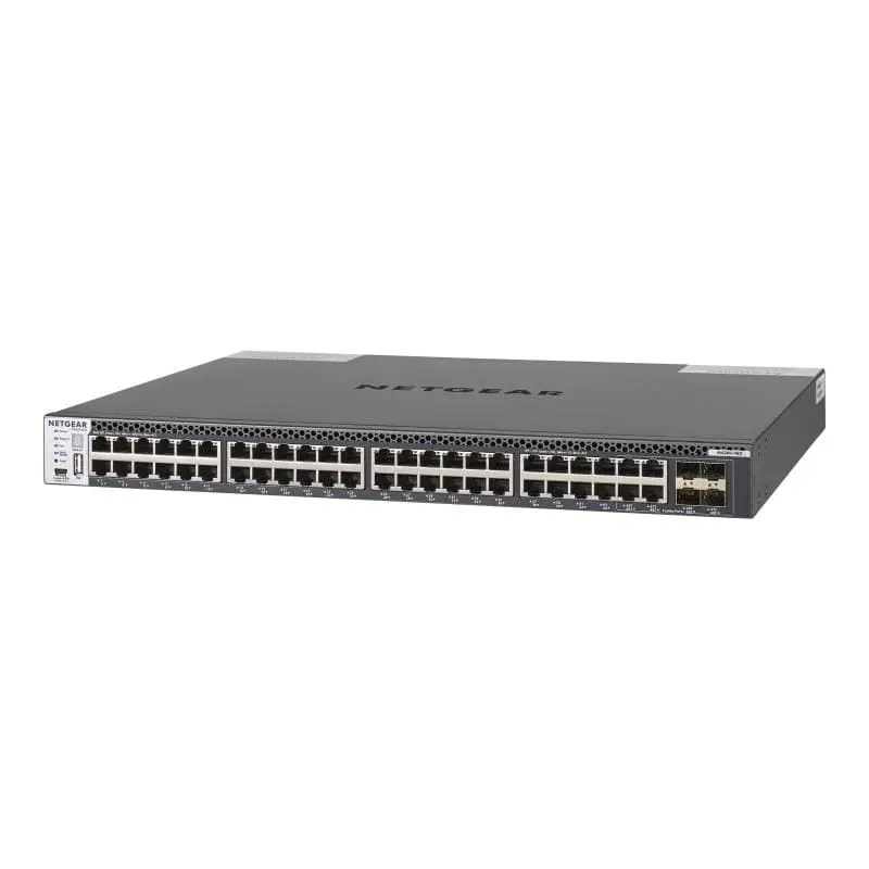 Switch Administrabil Netgear XSM4348CS-100NES | 48 Porturi, 10G, Layer 3, Rackmount