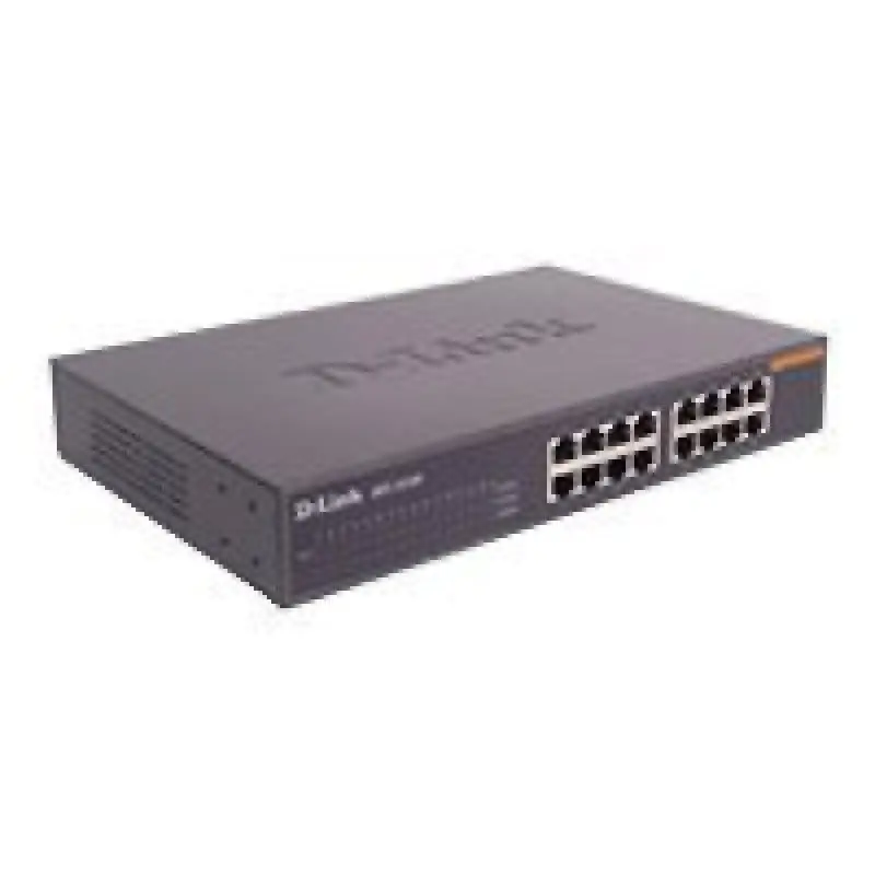 Switch D-Link DES-1016D/E | 16 Porturi, Fast Ethernet, Plug-and-Play