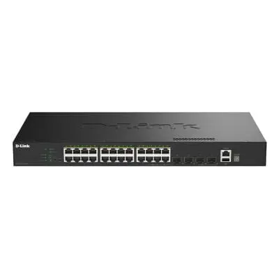 Switch D-Link DGS-1530-28P/E | 28 porturi, PoE+, Gigabit, Managed