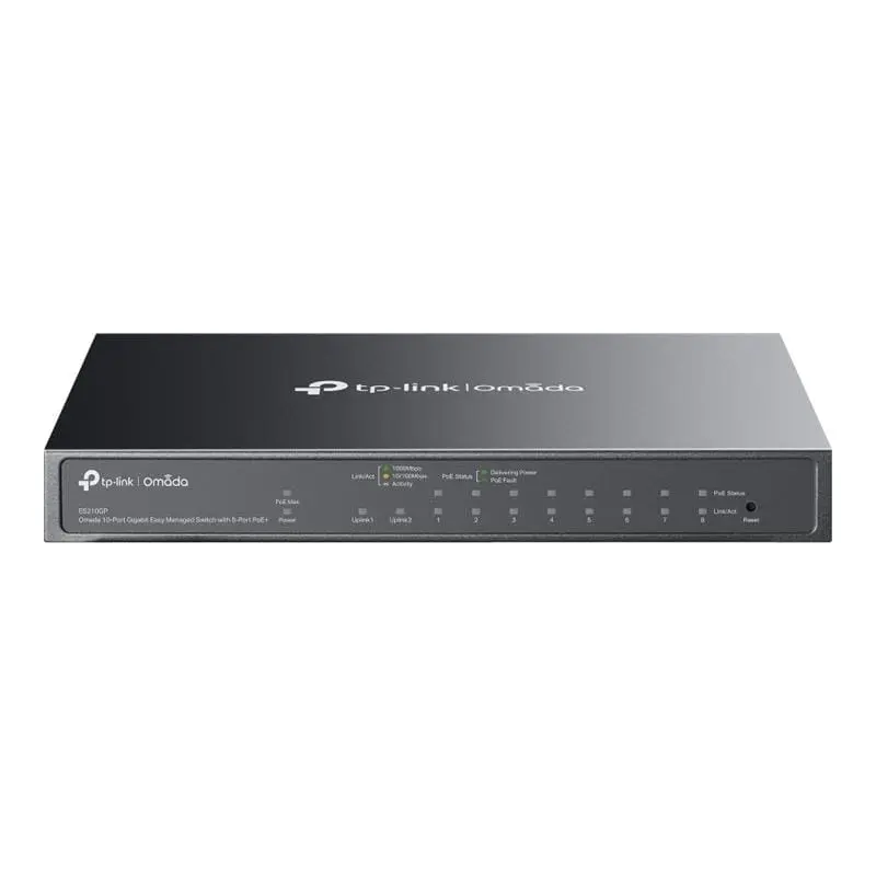 Switch TP-Link Omada ES210GMP | Gigabit, PoE, Gestionabil, Office/Retail