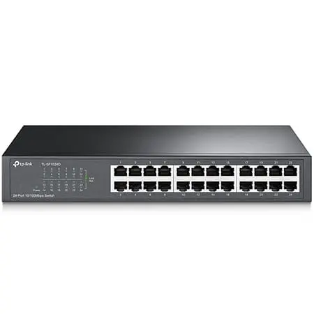 Switch TP-Link TL-SF1024D | 24 Porturi, 10/100 Mbps, Desktop/Rack
