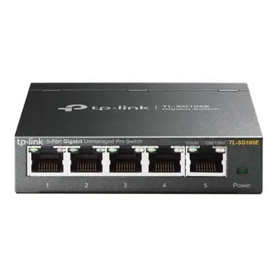 Switch TP-Link TL-SG105E | 5 porturi Gigabit, Managed, Desktop