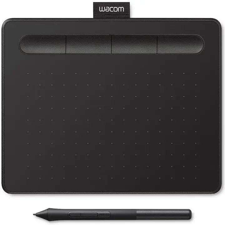 Tableta Grafica Wacom CTL-4100WLE-S | Small, Alb