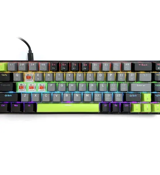 Tastatura Media-Tech MT1259 | Verde, Gaming
