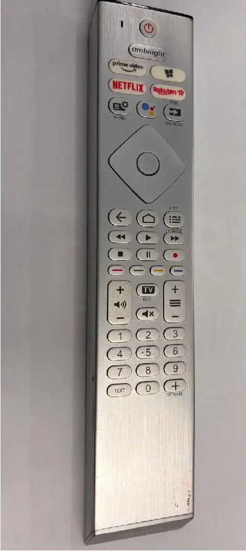 Telecomanda TV originala PHILIPS 398GM10SEPHN0010SY, Silver, Resigilata
