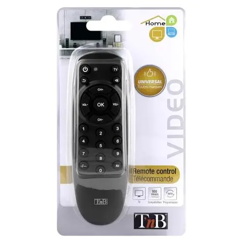 Telecomanda Universala TnB TCUN01 | TV, Negru