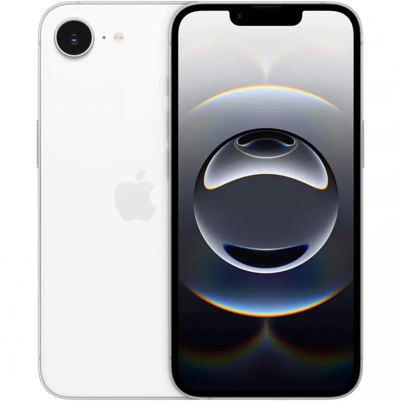 Telefon Apple iPhone 16e MD274ZD/A | 512GB, White