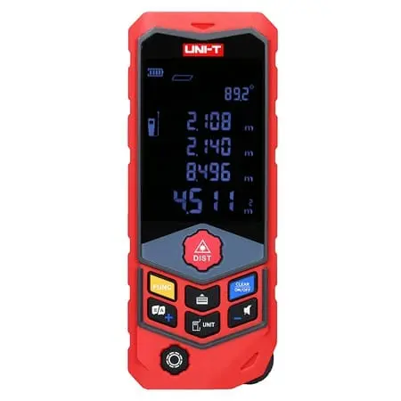 Telemetru Digital UNI-T LM50D | 50m, Laser, Display LCD