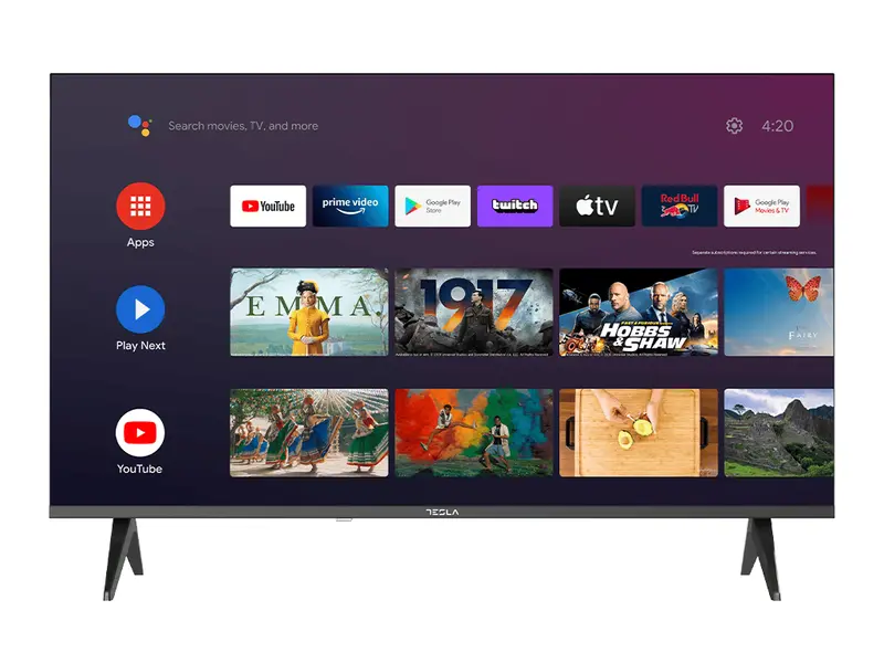 Televizor DLED Tesla 40E635BFS | 101cm, Full HD, Android TV