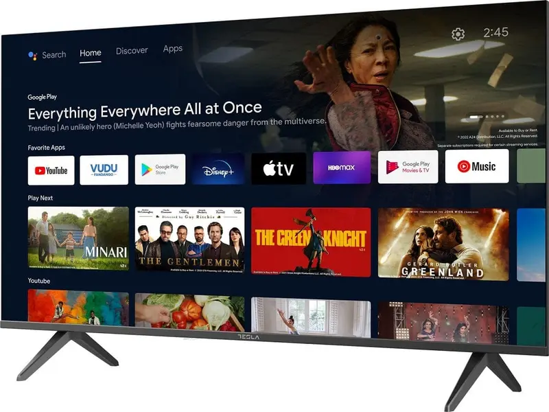 Televizor DLED Tesla 43E635BFS | 109cm, Full HD, Android TV