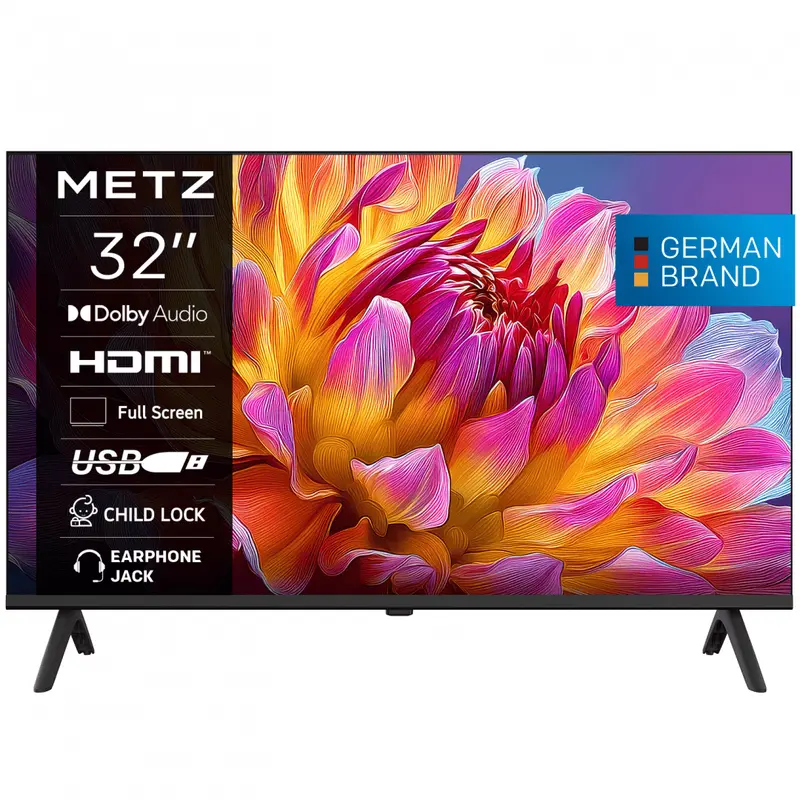 Televizor LED Metz 32MTH2000Z | 80 cm, HD, Smart, Clasa E