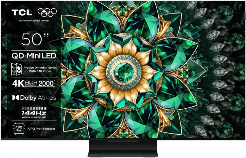 Televizor TCL 50Q7C | 126cm, 4K, Mini LED, 144Hz, Google TV