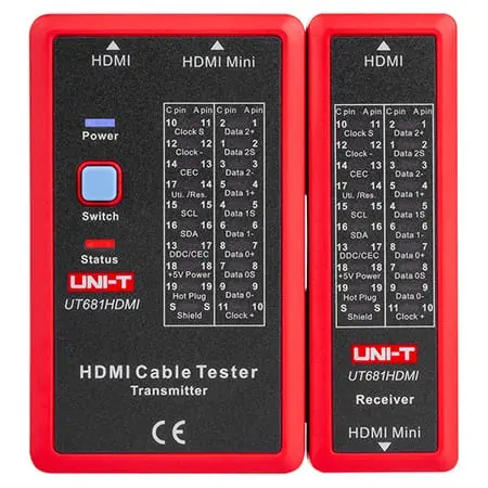 Tester Cablu UNI-T UT681HDMI | HDMI, Testare Cablu, LED Indicator