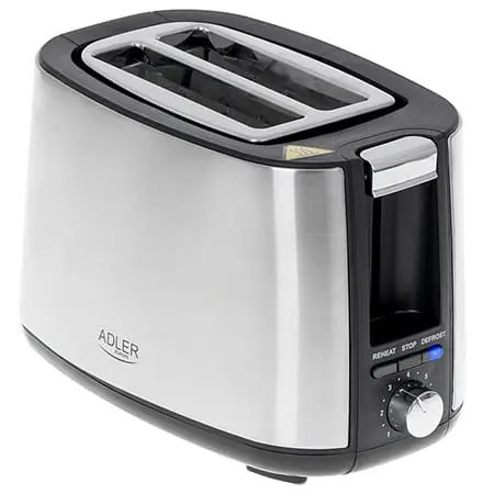 Toaster Adler AD3214 | 900W, 7 Niveluri Rumenire