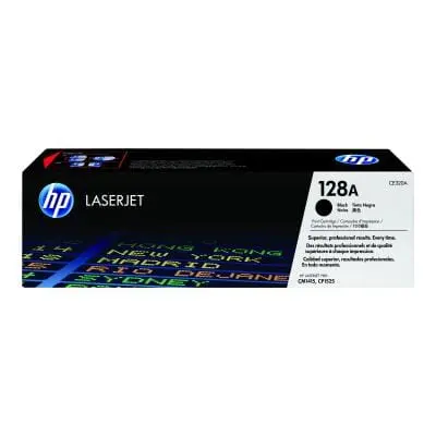 Toner HP 128A CE320A | Negru, Original, 2000 pagini