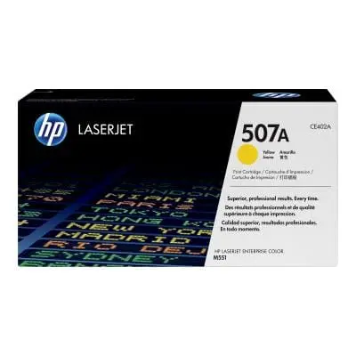 Toner HP CE402A | 507A, Galben, Original