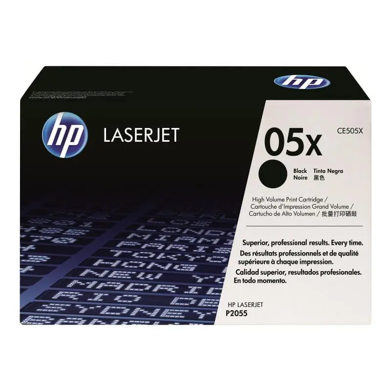 Toner HP CE505X | Negru, Original, Capacitate Extinsa