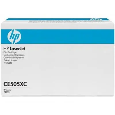Toner HP CE505XC | Black, High Yield, Contract