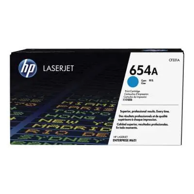 Toner HP CF331A | 654A, Cyan, LaserJet