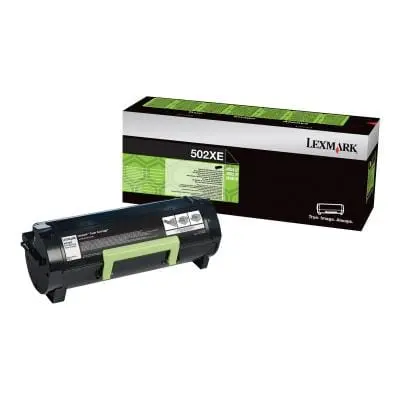 Toner Lexmark 502XE 50F2X0E | Negru, Capacitate Extinsă, Monocrom