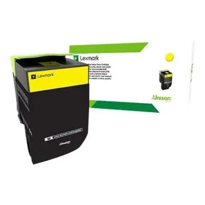 Toner Lexmark 702XYE | Galben, Randament Mare, Original