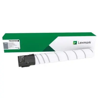 Toner Lexmark 76C0HK0 | Negru, Original, Profesional