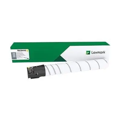 Toner Lexmark 76C0HY0 | Yellow, Capacitate Mare, Original