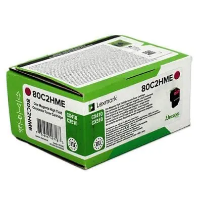 Toner Lexmark 802HME | Magenta, High Yield, Original