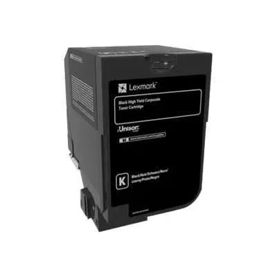 Toner Lexmark 84C2HKE | Negru, Original, Capacitate Mare