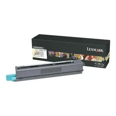 Toner Lexmark C925H2KG | Negru, High Capacity, Original