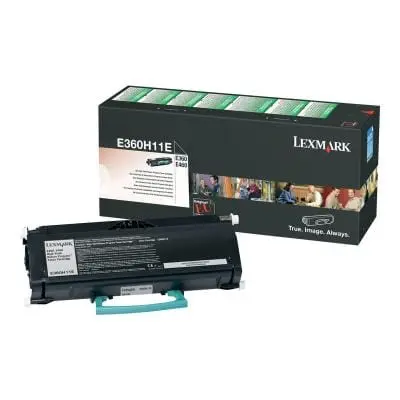 Toner Lexmark E360H11E | Negru, 9000 pagini, E360/E460