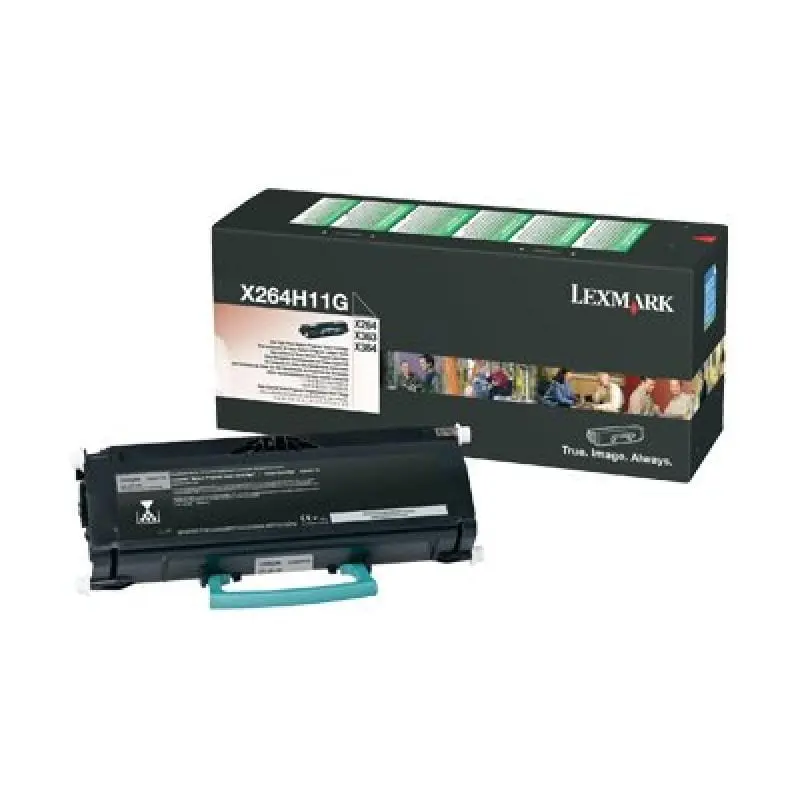 Toner Lexmark X264H11G | Negru, Randament Mare