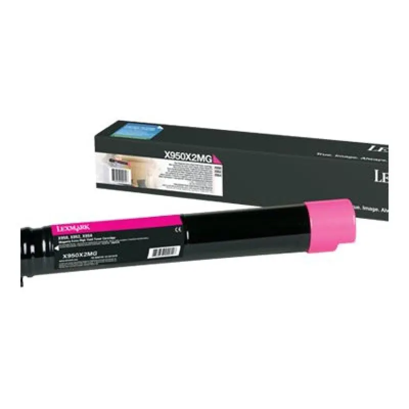 Toner Lexmark X950X2MG | Magenta, Original, X950