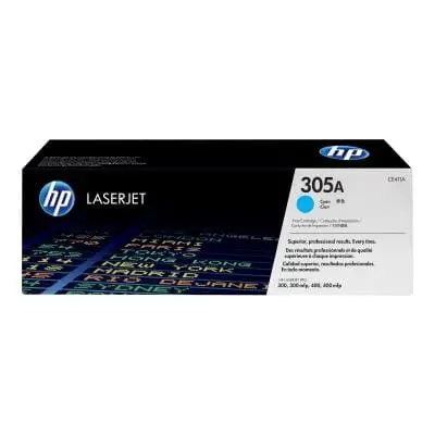 Toner Original HP 305A CE411A | Cyan, 2600 pagini
