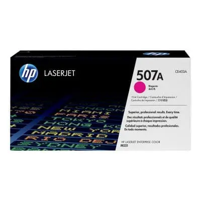 Toner Original HP 507A CE403A | Magenta, Randament Ridicat
